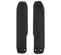 POLISPORT 8399100003 - Juego de Protectores de Horquilla Fabricado en Polipropileno Resistente a los Impactos sin herrajes Compatible con Motocicletas Beta en Color Negro