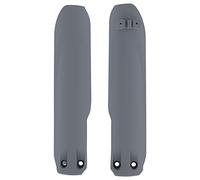 POLISPORT 8399100004 - Juego de protectores de horquilla fabricado en polipropileno resistente a los impactos sin herrajes compatible con motocicletas BETA en color nardo gris