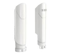 POLISPORT 8399400002 - Protector de horquilla envolvente completo fabricado en plástico resistente a los impactos y a la abrasión compatible con motocicletas BETA en color Blanco