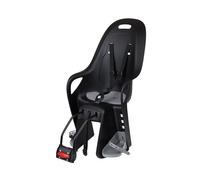 POLISPORT 8408100002 - Silla Trasera KOARI para Bicicleta con Ruedas de 26'' a 29'' Apta para niños con Peso máximo de 22kg con Anclaje en el Cuadro en Color Negro/Gris