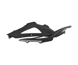 POLISPORT 8414200001 - Tapas de Radiador Resistentes y duraderas Compatible con Motocicletas Husqvarna en Color Negro