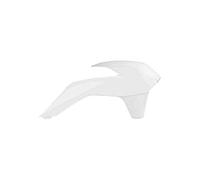 POLISPORT 8417400002 - Tapas de Radiador Resistentes y duraderas Compatible con Motocicletas KTM en Color Blanco
