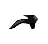 POLISPORT 8417400003 - Tapas de Radiador Resistentes y duraderas Compatible con Motocicletas KTM en Color Negro