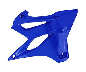 POLISPORT 8417700001 - Tapas de Radiador Resistentes y duraderas Compatible con Motocicletas Yamaha en Color Azul