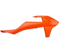 POLISPORT 8417800005 - Tapas de Radiador resistentes y duraderas compatible con motocicletas KTM en color Naranja