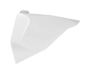 Polisport 8422300008 - Tapas Caja Filtro de Aire Resistentes y duraderas Compatible con Motocicletas KTM en Color Blanco