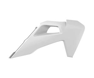 POLISPORT 8422900006 - Tapas de Radiador resistentes y duraderas compatible con motocicletas HUSQVARNA en color Blanco