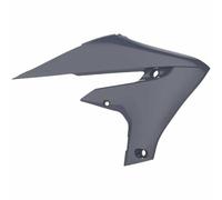 POLISPORT 8423700003 - Tapas de Radiador Resistentes y duraderas Compatible con Motocicletas Suzuki en Color Gris