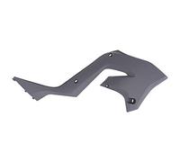 POLISPORT 8425800003 - Tapas de Radiador resistentes y duraderas compatible con motocicletas KAWASAKI en color Gris