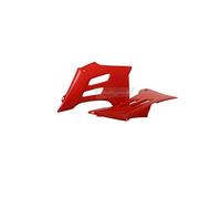 POLISPORT 8426500001 - Tapas de Radiador Resistentes y duraderas Compatible con Motocicletas Gas Gas en Color Rojo