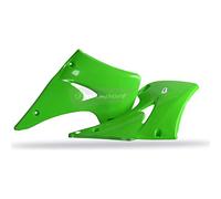 Polisport 8429100007 - Tapas de Radiador Resistentes y duraderas Compatible con Motocicletas Kawasaki en Color Verde