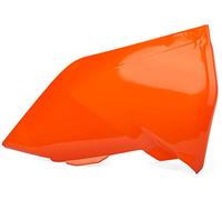 POLISPORT 8448100001 - Tapas caja filtro de aire resistentes y duraderas compatible con motocicletas KTM en color Naranja