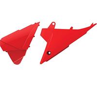 POLISPORT 8448800001 - Tapas caja filtro de aire resistentes y duraderas compatible con motocicletas KTM en color Rojo