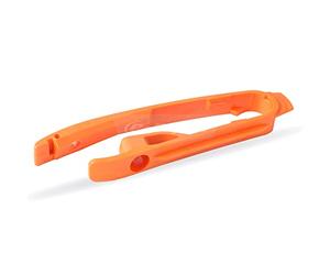 POLISPORT 8453500002 - Guía deslizante de cadena fabricada en poliuretano resistente al impacto y la abrasión compatible con motocicletas KTM en color naranja