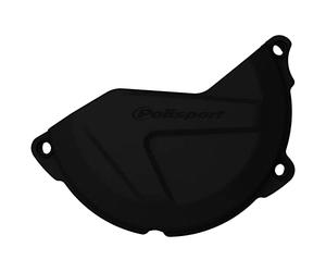 POLISPORT 8454500001 - Protector de tapa de embrague fabricado en poliamida resistente a los impactos compatible con motocicletas Kawasaki en color negro