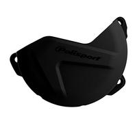 POLISPORT 8454900001 - Protector de tapa de embrague fabricado en poliamida resistente a los impactos compatible con motocicletas Yamaha en color negro