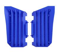 POLISPORT 8455400002 - Juego de protectores de radiador fabricado en polipropileno resistente y duradero sin herrajes compatible con motocicletas Yamaha en color azul