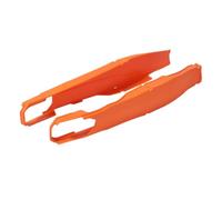 POLISPORT 8456600002 - Protector de basculante de Poliamida Resistente y Duradero fácil de Instalar Compatible con Motocicletas KTM en Color Naranja