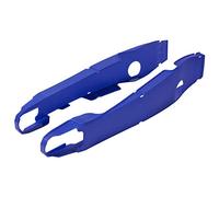 POLISPORT 8456800002 - Protector de basculante de poliamida resistente y duradero fácil de instalar compatible con motocicletas Yamaha en color azul