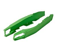 POLISPORT 8457000002 - Protector de basculante de poliamida resistente y duradero fácil de instalar compatible con motocicletas Kawasaki en color verde