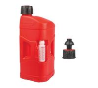 POLISPORT 8460000002 - ProOctane bidón de Gasolina de 20L homologado con Sistema de llenado rápido Duradero y Resistente con tapón a Prueba de derrame en Color Rojo