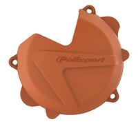 POLISPORT 8460200002 - Protector de tapa de embrague fabricado en poliamida resistente a los impactos compatible con motocicletas KTM en color naranja