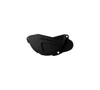 POLISPORT 8460400001 - Protector de tapa de embrague fabricado en poliamida resistente a los impactos compatible con motocicletas KTM, Husqvarna en color negro