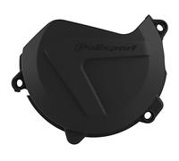 POLISPORT 8460500001 - Protector de tapa de embrague fabricado en poliamida resistente a los impactos compatible con motocicletas KTM, Husqvarna en color negro