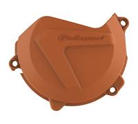 POLISPORT 8460500002 - Protector de tapa de embrague fabricado en poliamida resistente a los impactos compatible con motocicletas KTM en color naranja