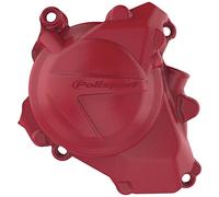 POLISPORT 8462700005 - Protector de tapa de encendido fabricado en poliamida resistente a los impactos y la abrasión compatible con motocicletas Honda en color rojo