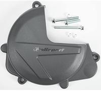 POLISPORT 8462800003 - Protector de tapa de embrague fabricado en poliamida resistente a los impactos compatible con motocicletas Honda en color nardo gris