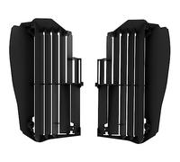 POLISPORT 8464700003 - Juego de protectores de radiador fabricado en polipropileno resistente y duradero sin herrajes compatible con motocicletas Yamaha en color negro