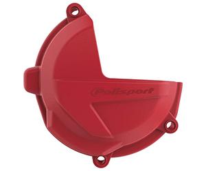 Polisport 8465800002 - Protector de Tapa de Embrague Fabricado en Poliamida Resistente a los Impactos Compatible con Motocicletas Beta en Color Rojo