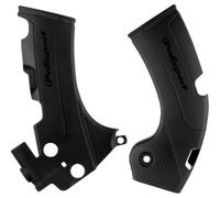 POLISPORT 8466500001 - Juego de Protectores de chasis Fabricados en plástico Duradero y Resistente a los Impactos Compatible con Motocicletas KTM en Color Negro