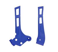 Polisport 8466700002 - Juego de Protectores de chasis Fabricados en plástico Duradero y Resistente a los Impactos Compatible con Motocicletas Fantic, Yamaha en Color Azul