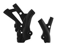 POLISPORT 8466900001 - Juego de protectores de chasis fabricados en plástico duradero y resistente a los impactos compatible con motocicletas BETA en color negro