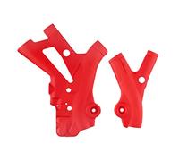 POLISPORT 8466900002 - Juego de protectores de chasis fabricados en plástico duradero y resistente a los impactos compatible con motocicletas BETA en color rojo