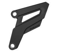 POLISPORT 8468400001 - Protector de piñón delantero fabricado en plástico ligero de alta durabilidad y resistencia compatible con motocicletas YAMAHA, HONDA en color Negro
