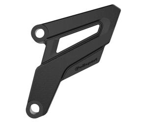 POLISPORT 8468400001 - Protector de piñón delantero fabricado en plástico ligero de alta durabilidad y resistencia compatible con motocicletas YAMAHA, HONDA en color Negro