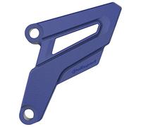POLISPORT 8468400003 - Protector de piñón delantero fabricado en plástico ligero de alta durabilidad y resistencia compatible con motocicletas YAMAHA, HONDA en color Azul