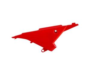 POLISPORT 8468600001 - Tapas caja filtro de aire resistentes y duraderas compatible con motocicletas BETA en color Rojo