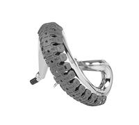 Polisport 8469200005 - Armadillo Pipe Protector de Escape Universal para Motos de 2 Tiempos Fabricado en Acero Inoxidable y elastómero Ligero Resistente a Las Altas temperaturas en Color Nardo Gris