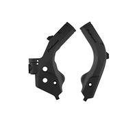 POLISPORT 8470700001 - Juego de protectores de chasis fabricados en plástico duradero y resistente a los impactos compatible con motocicletas Husqvarna, GAS GAS en color negro