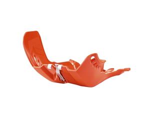 POLISPORT 8471700002 - Cubrecárter Fortress fabricado en plástico ligero altamente duradero y resistente compatible con motocicletas KTM en color Naranja