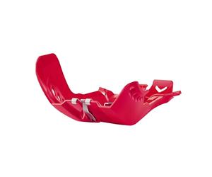 POLISPORT 8472100004 - Cubrecárter Fortress con protector bieletas fabricado en plástico ligero altamente duradero y resistente compatible con motocicletas GAS GAS en color Rojo