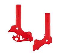 POLISPORT 8473100002 - Juego de protectores de chasis fabricados en plástico duradero y resistente a los impactos compatible con motocicletas GAS GAS, Rieju en color rojo