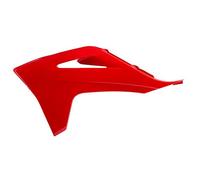 POLISPORT 8473800007 - Tapas de Radiador resistentes y duraderas compatible con motocicletas GAS GAS en color Rojo