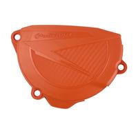 POLISPORT 8474700002 - Protector de tapa de embrague fabricado en poliamida resistente a los impactos compatible con motocicletas KTM en color naranja
