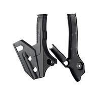 POLISPORT 8478300001 - Juego de protectores de chasis fabricados en plástico duradero y resistente a los impactos compatible con motocicletas Suzuki en color negro