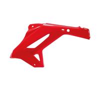 POLISPORT 8478600001 - Tapas de Radiador Resistentes y duraderas Compatible con Motocicletas Honda en Color Rojo
